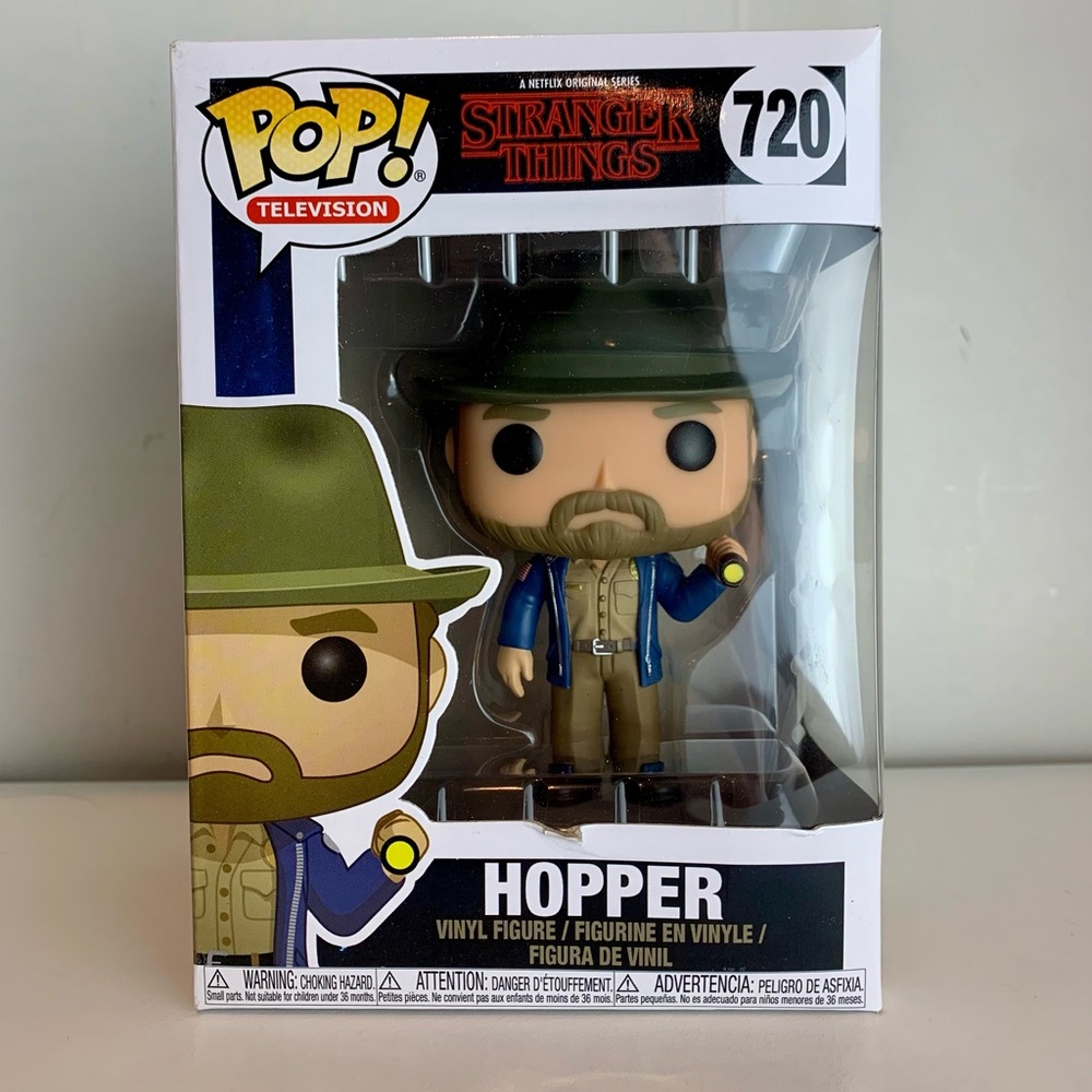 Hopper Stranger Things Funko Pop